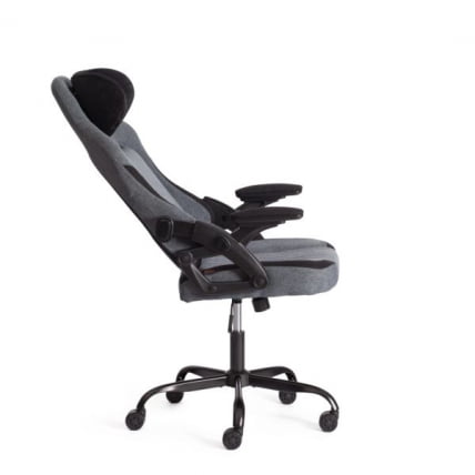 Кресло iWolf ткань, черный/серый_11