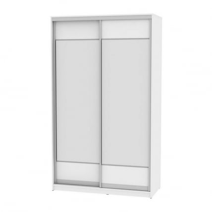 Шкаф-купе B-220х135х60-2(Белый-D8D8)_0