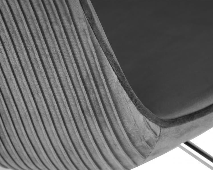 Кресло офисное DOBRIN DORA Серый велюр 1922-19_6