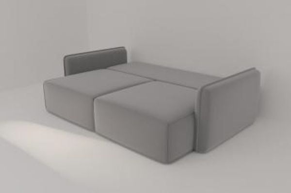 Диван прямой Сунне (Berhouse) Цвет фасада: Серый велюр; Тип: Прямой; Материал фасада: Металл/Велюр_4