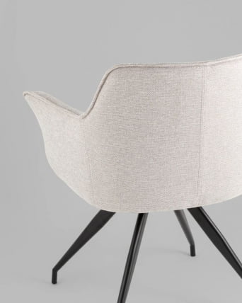 Стул обеденный Feston вращающийся серый_2