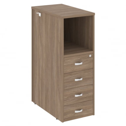 Тумба 4 ящика проходная, средняя ONIX O.R-TV-4 Дуб Аризона_0