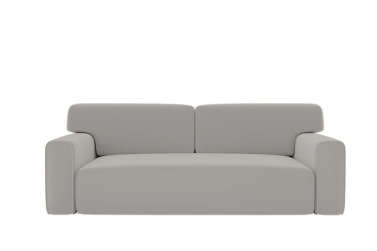 Диван прямой Сандвик (Berhouse) Цвет фасада: Левис 08 велюр; Тип: Прямой; Материал фасада: Металл/Велюр_0