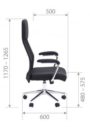 Кресло руководителя Chairman CH621 Черный_7