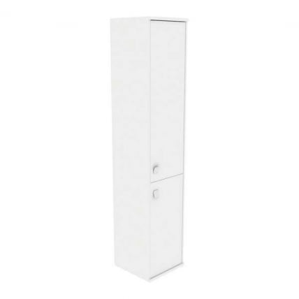 Шкаф высокий узкий правый STYLE Л.СУ-1.3 Пр Белый_0
