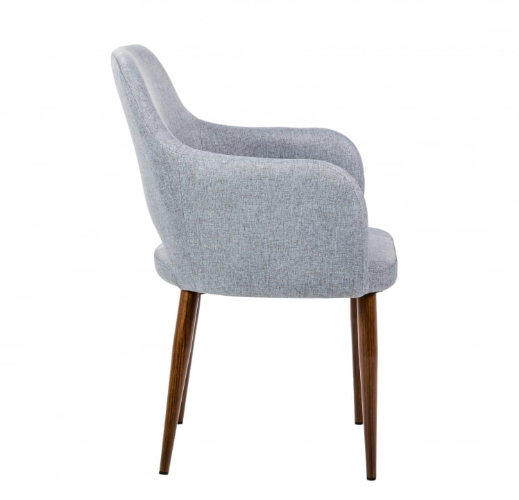 Стул с подлокотниками Ledger Сканди Грей Торех_2