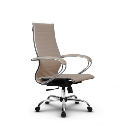 Кресло офисное METTA B 2m 10K1/K131, Основание 17833 Комплект 2 Темно-бежевое_1