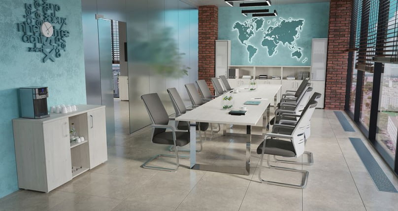 Брифинг-приставка на О-образном м/к ONIX DIRECT LUX M-O.MO-BR-13 Денвер светлый_1