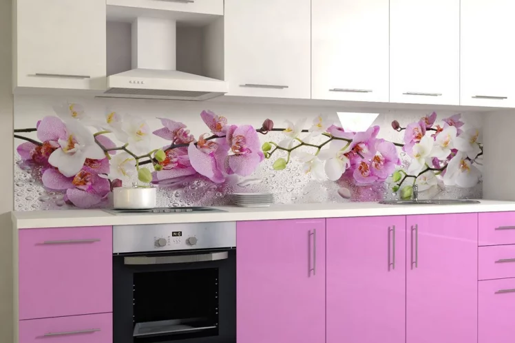 Глянцевый фартук (КОМПОЗИТ) KM 47_9