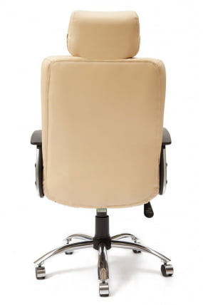 Кресло руководителя Oxford хром бежевый 36-34_3
