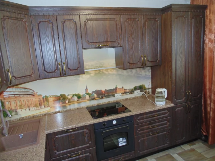 Глянцевый фартук (КОМПОЗИТ) KM 23_4