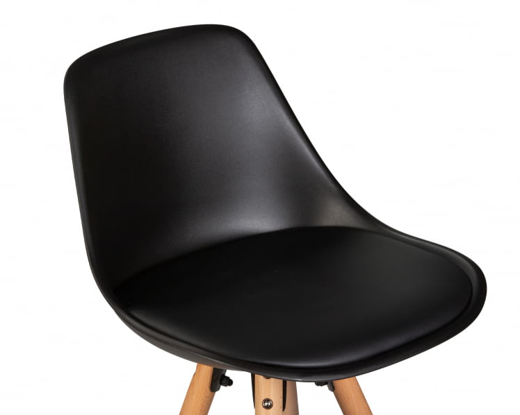 Стул полубарный DOBRIN RONNI Черный B-03_6