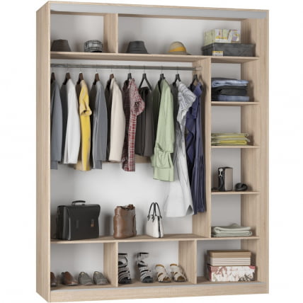 Шкаф-купе Б-220х180х60-2(ЯШС-Д9Д10Д9) / B-220х180х60-2(ЯШС-D9D10D9)_1