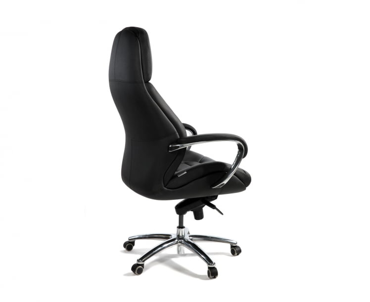 Кресло руководителя PORSCHE кожа Черный_3