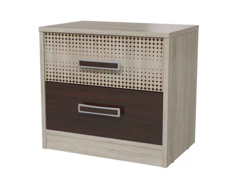 Тумба прикроватная Румба 4-0924 Дуб Сонома Венге_0