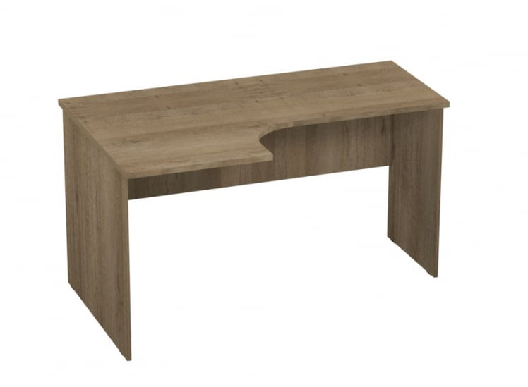 Стол компьютерный угловой Р.РС-14 (левый) Серый_0