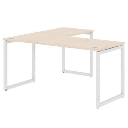 Стол угловой правый XTEN-Q XQCT 1615 R Бук Тиара Белый_0