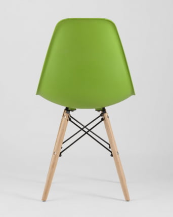Стул Еамес Стйле ДСВ зеленый (разборный каркас) / Eames Style DSW_6