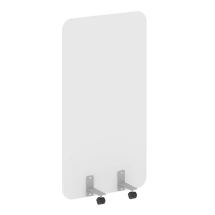 Перегородка на металлических опорах, на роликах R-line DP.R-80-150 Белый_0