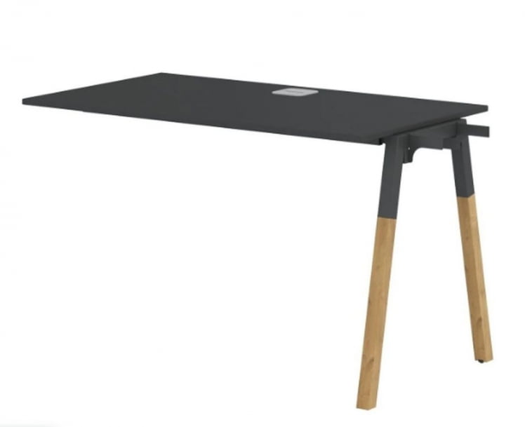 Брифинг-приставка Forta FB 1167 Черный графит Дуб Гамильтон_0