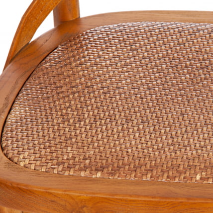 Стул CРОСС БАР (мод.CЕ6002) дерево береза, 49.5*52.5*117, Груша (№3) / CROSS BAR (mod.CE6002)_9