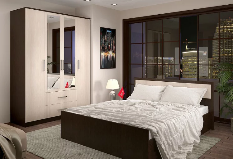 Кровать Фиеста 1,4 м_1