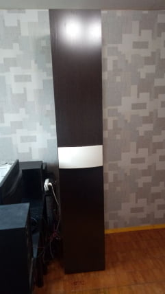 Шкаф для белья АМЕЛИ 12 Венге (спальня)_3