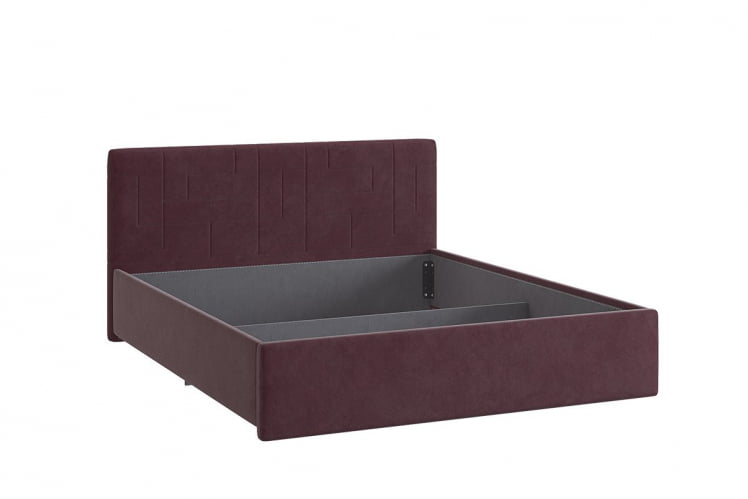 Кровать 1.6 Лора-2 KM1.6-09.2.2082 Бордо_2