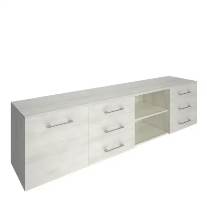 Тумба модульная четырехсекционная YALTA LT-TS 4.1R Снежная Патина_0