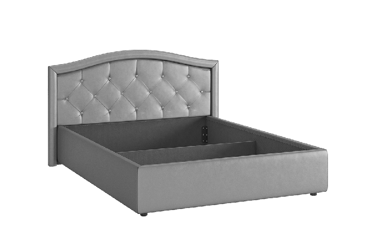 Кровать 1.4 Верона 2 с подъем. механизмом ZP.KM1.4-01.2 янтарь (велюр)_2