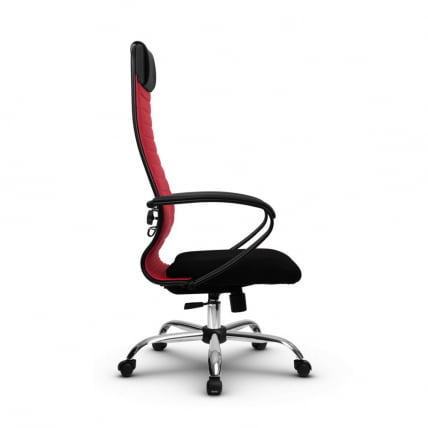 Офисное кресло МЕТТА Комплект 21, Основание 17833 Красный Black_2