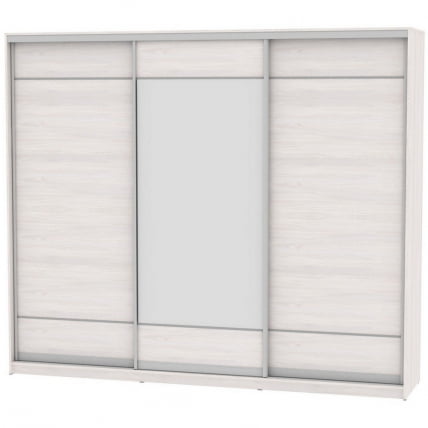 Шкаф-купе B-220х270х60-1(ЯАС-D7D8D7)_0