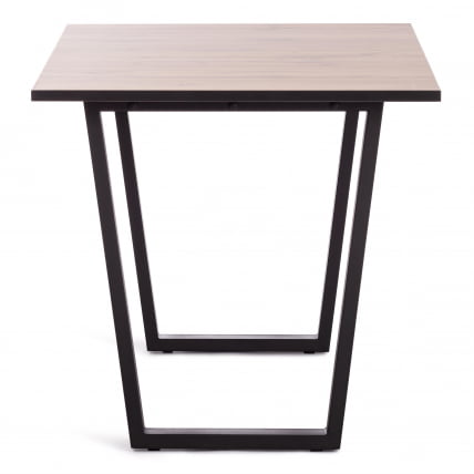 Стол COSTA ЛДСП/HPL/металл, 120 х 80 х 75 см, Дуб Вотан/черный_1