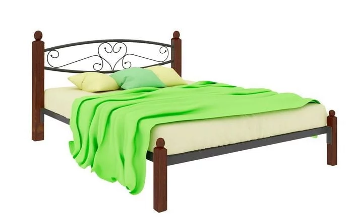 Кровать Каролина Lux 1400х2000 Черная_0