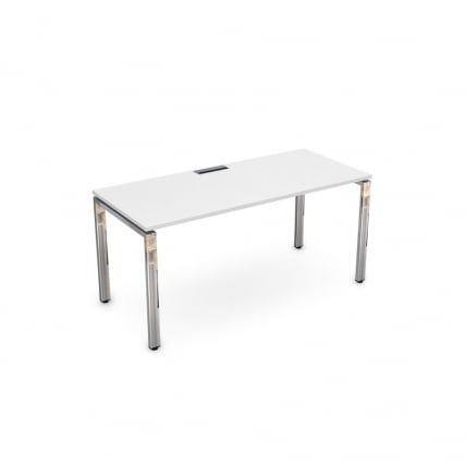 Стол рабочий, прямолинейный GLOSS LINE НСР-П.004.2 Белый Премиум_0