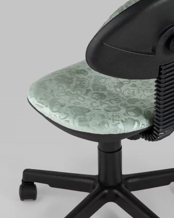 Кресло компьютерное детское УМКА Cat and Dogs Зеленый_6