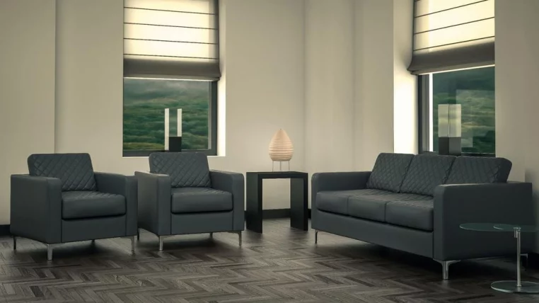 Диван двухместный Актив (2Д) ЕУРОЛИНЕ-9100 / EUROLINE-9100_2