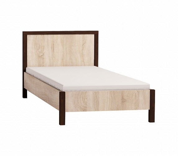 Кровать (900) BAUHAUS 5 Бодега светлый_0