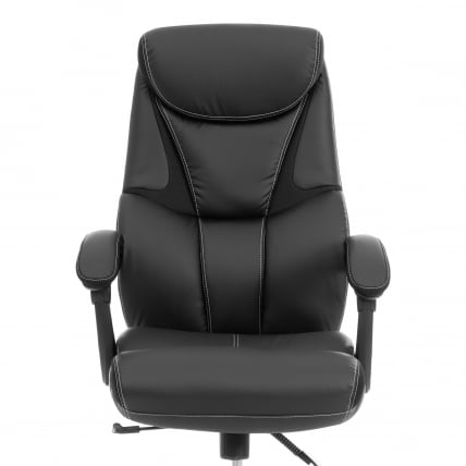 Кресло руководителя Cambridge metalBL кож/зам/ткань, черный/черный, 36-6/11_6
