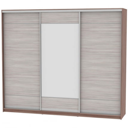 Шкаф-купе B-220х270х60-1(ЯШТ-ЯШС-D7D8D7)_0