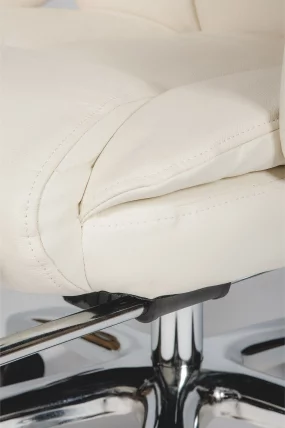 Кресло офисное Парламент H-2021-70-5 ivory leather Слоновая кость_13