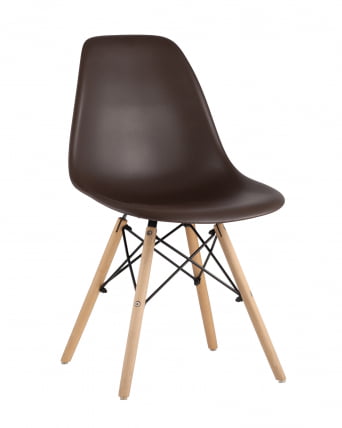 Стул Eames DSW Коричневый_0