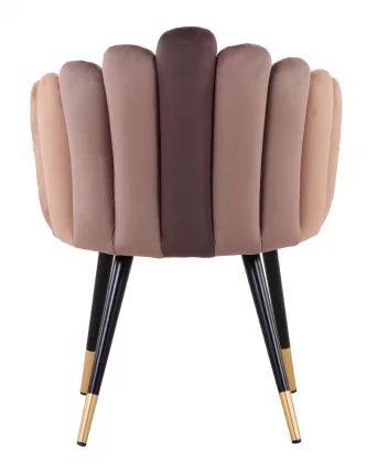 Кресло Камелия велюр Шоколад_4