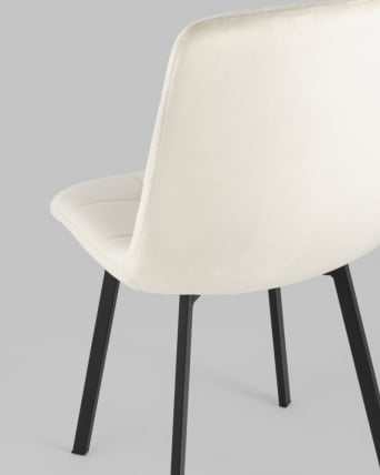 Стул Чиллй велюр Бежевый / Chilly_6