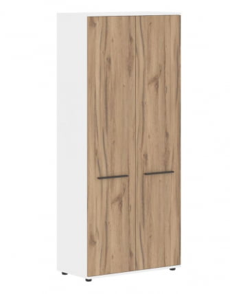 Шкаф с глухими дверьми ЕДИС ЕХCС 85.1 Дуб Денвер светлый Мокко Белый / EDIS EHCS_0
