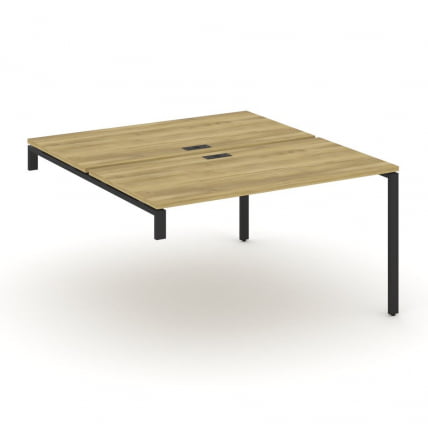 Двойной стол-надставка на опорную тумбу CONCEPT CN.DSN-003 Кобо Белый_0