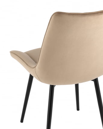 Стул Дарвин велюр Капучино_6