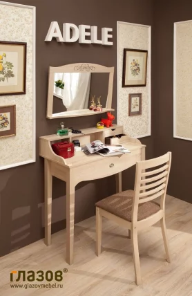 Спальня композиция 2 ADELE Дуб Сонома/Орех шоколадный (спальня)_3