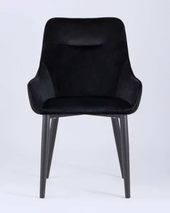 Стул Диана велюр Черный_3