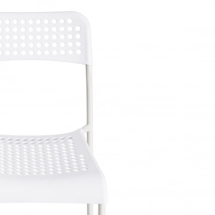 Стул ADDE (mod. C-049) металл/пластик, 39 х 49 х 78 см, White(белый) разборный_5